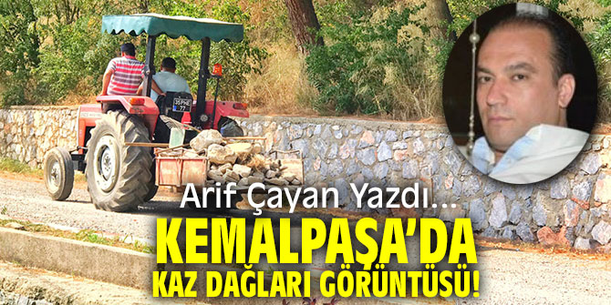Kemalpaşa’da Kaz Dağları görüntüsü!