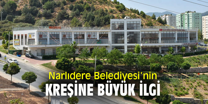  Narlıdere'de belediye bünyesindeki ilk kreşin inşaatında sona yaklaştı!