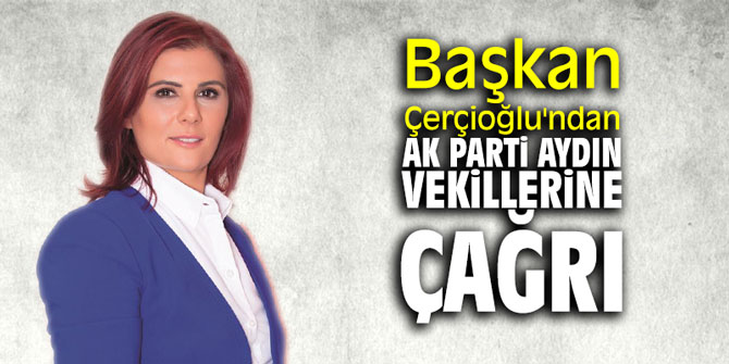Başkan Çerçioğlu'ndan AK Parti Aydın vekillerine çağrı