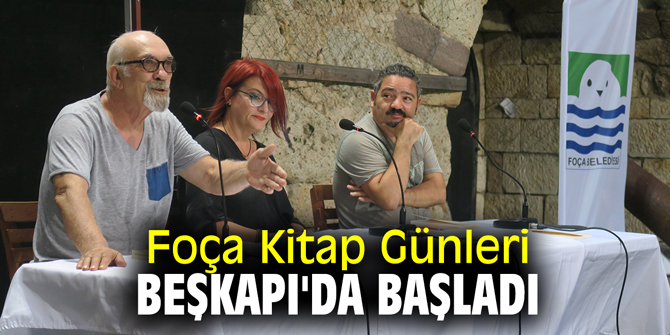 Foça Kitap Günleri Beşkapı'da başladı
