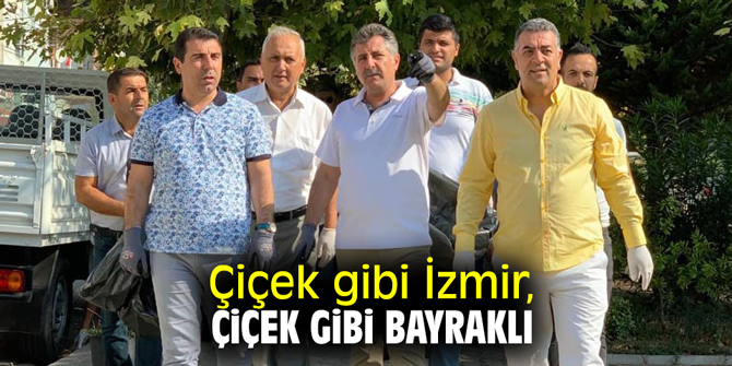 Çiçek gibi İzmir, çiçek gibi Bayraklı