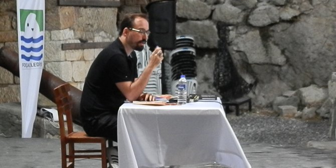 Foça Kitap Günleri'nde söyleşi