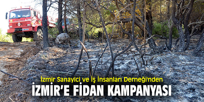 İzmir Sanayici ve İş İnsanları Derneği'nden İzmir’e fidan kampanyası