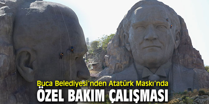 Atatürk Maskı’nda temizlik mesaisi