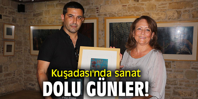 Başkan Günel'den Yazarlar Şenliği ve resim sergisini ziyaret!