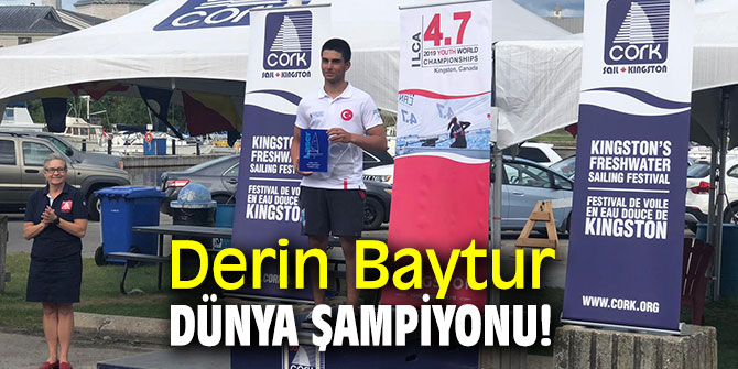 Derin Baytur U16 kategorisinde Dünya Şampiyonu oldu