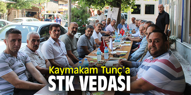 Buca Kaymakamı Tunç’a veda