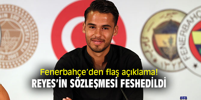 Fenerbahçe’den flaş açıklama! Reyes’in sözleşmesi feshedildi