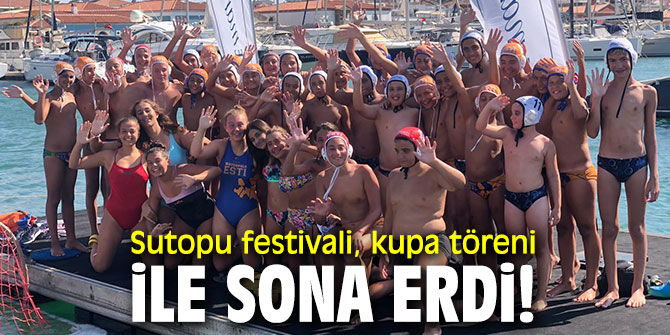 Sutopu festivali, kupa töreni ile sona erdi!