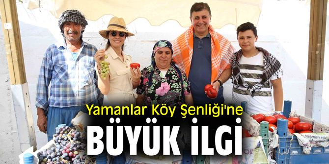 Yamanlar Köy Şenliği'ne büyük ilgi