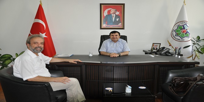 KAYMAKAM TANRISEVEN’E SON ZİYARET TİRELİ BÜYÜKELÇİ’DEN 