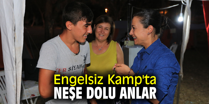 Engelsiz Kamp'ta neşe dolu anlar