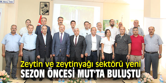 "Zeytin ve Zeytinyağı Ortak Akıl Toplantısı" yapıldı