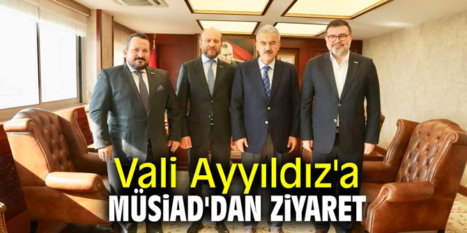 Vali Ayyıldız'a MÜSİAD'dan ziyaret