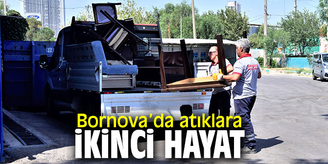 Bornova'da evsel atıkları ekonomiye kazandırılıyor!
