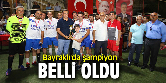 Bayraklı Belediyesi Başkanlık Futbol  Turnuvası sona erdi!