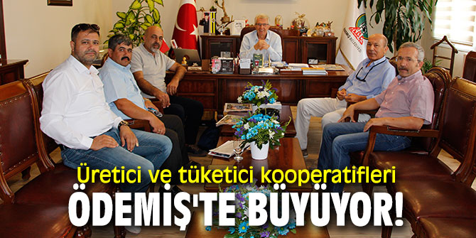 Üretici ve tüketici kooperatifleri Ödemiş'te büyüyor!