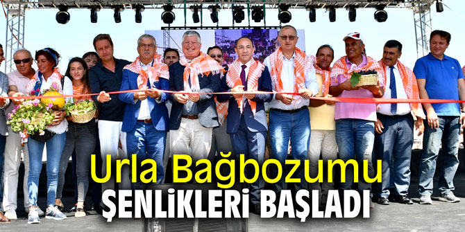 Urla Bağbozumu Şenlikleri başladı