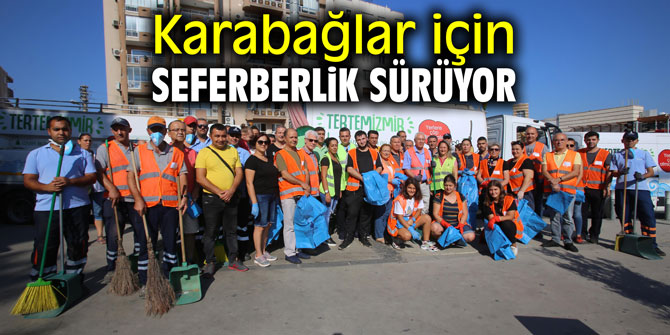 Karabağlar için seferberlik sürüyor