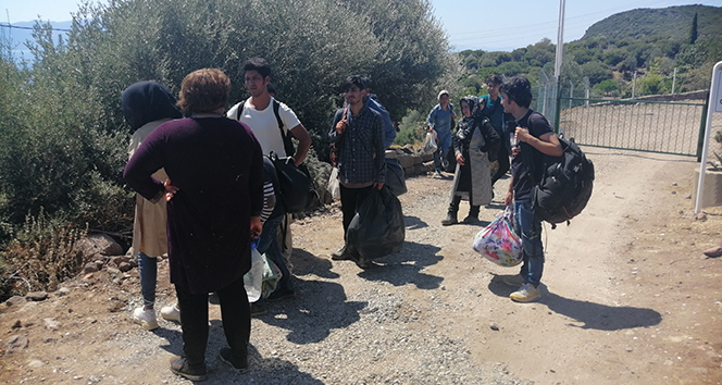 Çanakkale'de 52 mülteci yakalandı