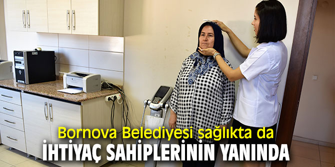 Bornova Belediyesi vatandaşların yanında!