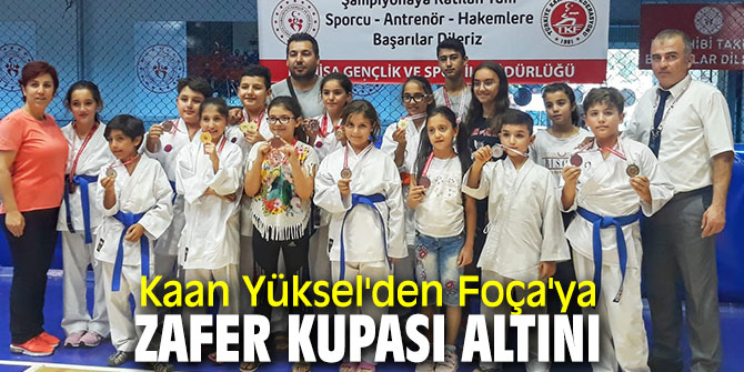 Kaan Yüksel, altın madalya kazandı!