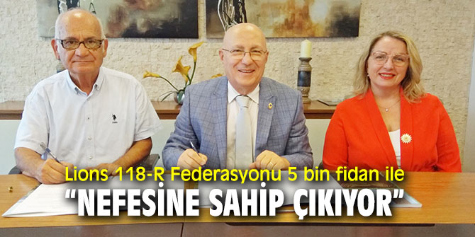 Lions 118-R Federasyonu'ndan örnek hareket!