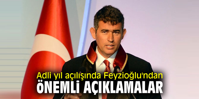 Adli yıl açılışında Feyzioğlu'ndan önemli açıklamalar