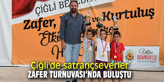Çiğli'de Satrançseverler bir araya geldi!