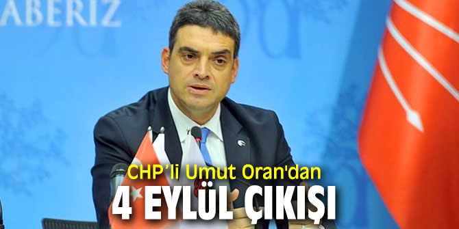 CHP’li Umut Oran, "Yok olmamak için birleşmek zorundayız” 