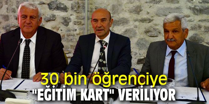 İzmir'de “Eğitim Kart” projesini hayata geçti!