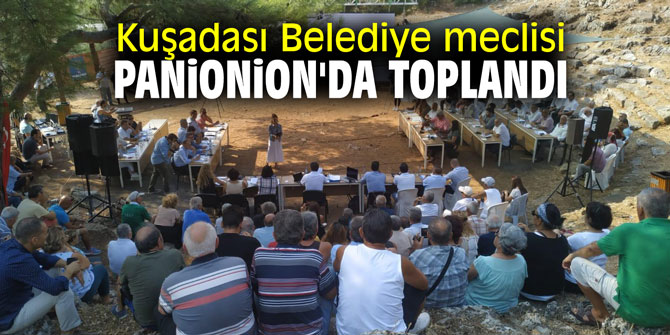 Kuşadası meclisi Panionion'da toplandı