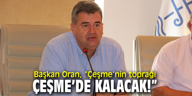 Çeşme'de Olağan Meclis Toplantısı gerçekleştirildi!