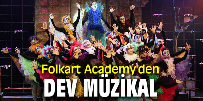 Kuşlar, müzikal-komedi oyunu sahneledi!