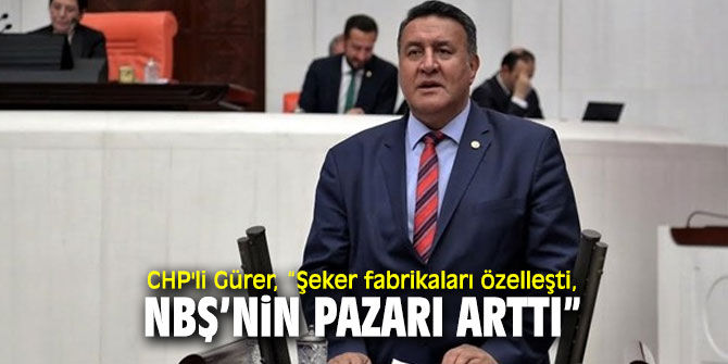 CHP'li Gürer, şeker pancarı ekimi sorununu Meclise taşıdı