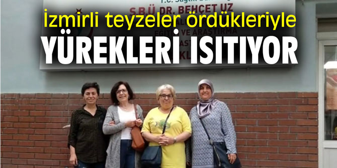 İzmirli teyzeler ördükleriyle yürekleri ısıtıyor