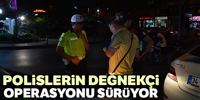Polislerin değnekçi operasyonu
