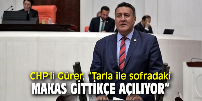 CHP'li Gürer, domates üreticisinin sorunlarını dinledi!