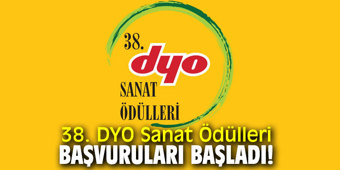 DYO Sanat Ödülleri’nin 38’ncisi için başvurular başladı!