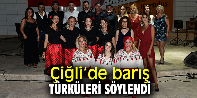  Yunan – Ege dans gösterileri Çiğli’de barış rüzgarları estirdi!