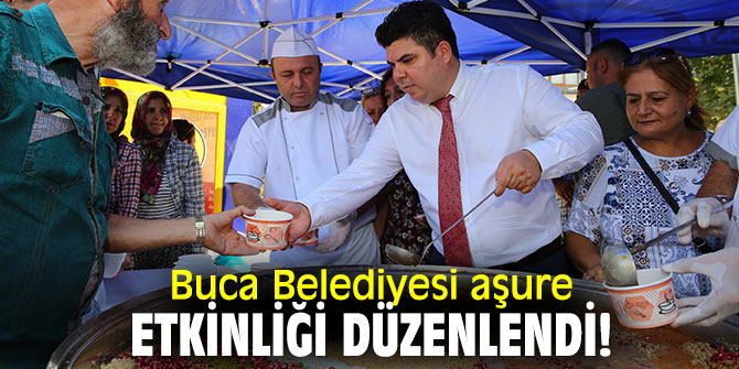 Buca Belediyesi aşure etkinliği düzenlendi!