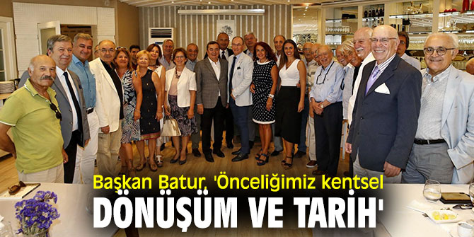 Başkan Batur, İZGEP üyeleri ile buluştu!