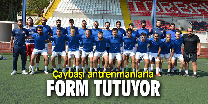Çaybaşıspor çalışmalarını sürdürüyor!