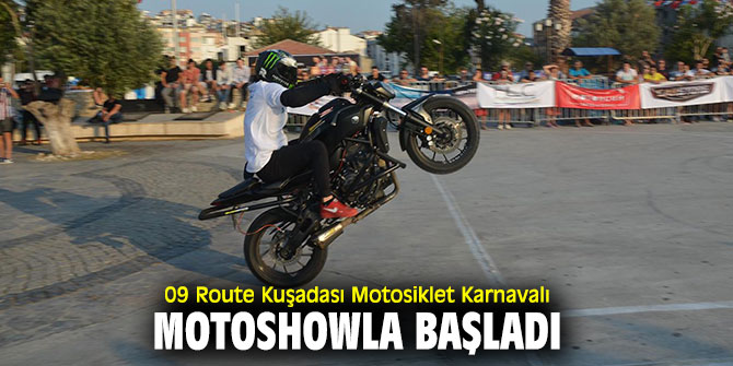 09 Route Kuşadası Motosiklet Karnavalı başladı!