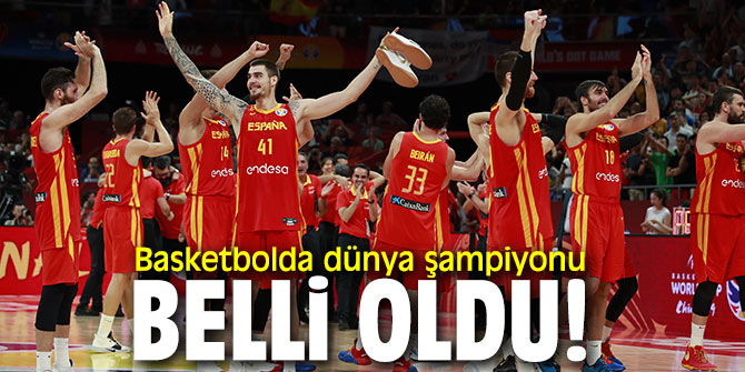 Basketbolda dünya şampiyonu belli oldu!