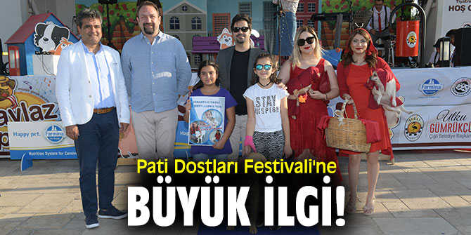 Pati Dostları Festivali'ne büyük ilgi!