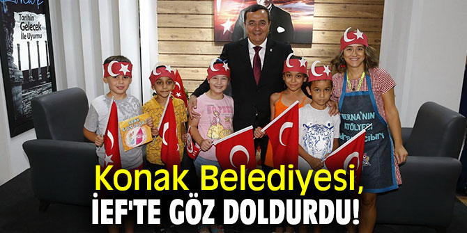 Konak Belediyesi’ne İEF'de bu yıl ilgi büyük oldu