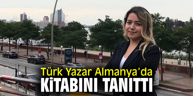 Türk Yazar Almanya’da kitabını tanıttı