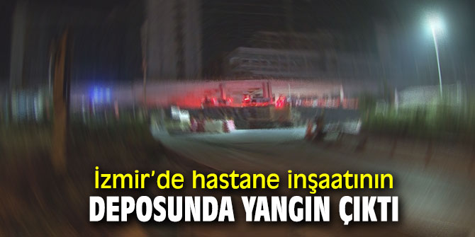 İzmir’de yangın!
