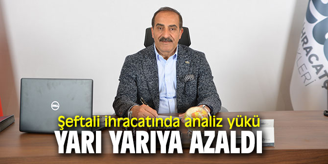 Rusya'ya şeftali ihracatını iki kat hızlandıracak analiz desteği